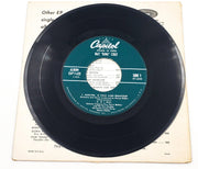 Nat King Cole Moods In Song 45 RPM EP Record Capitol Records 1955 EAP 1-633 3