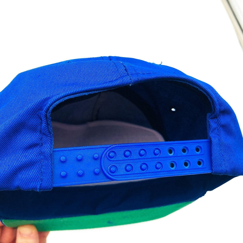 Vintage Yaesu Trucker Hat Snapback Ham Radio Dayton Ohio 1995 Blue Cobra Cap 2 12