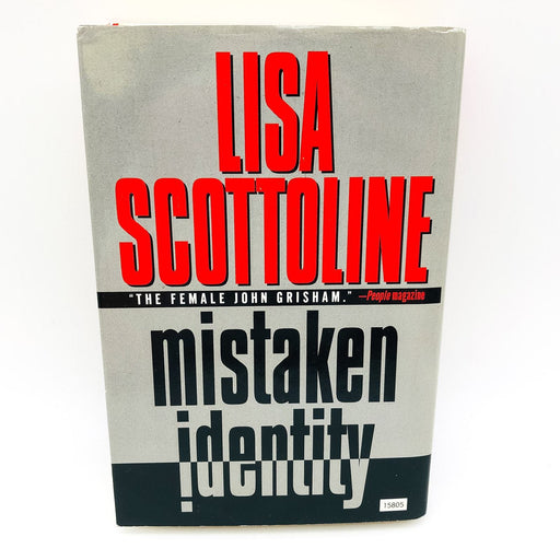 Mistaken Identity Hardcover Lisa Scottoline 1999 Legal Thriller 1st Edition 2