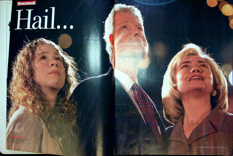 Newsweek Magazine November 18 1996 President Bill Clinton Re Election Issue