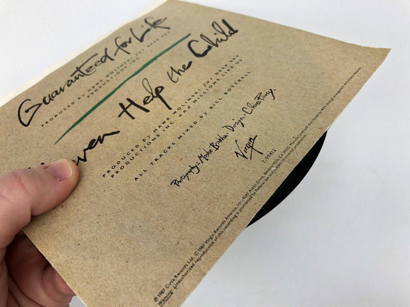 Millions Like Us Guaranteed for Life Record 45 RPM Single 7-99412 Virgin 1987 6