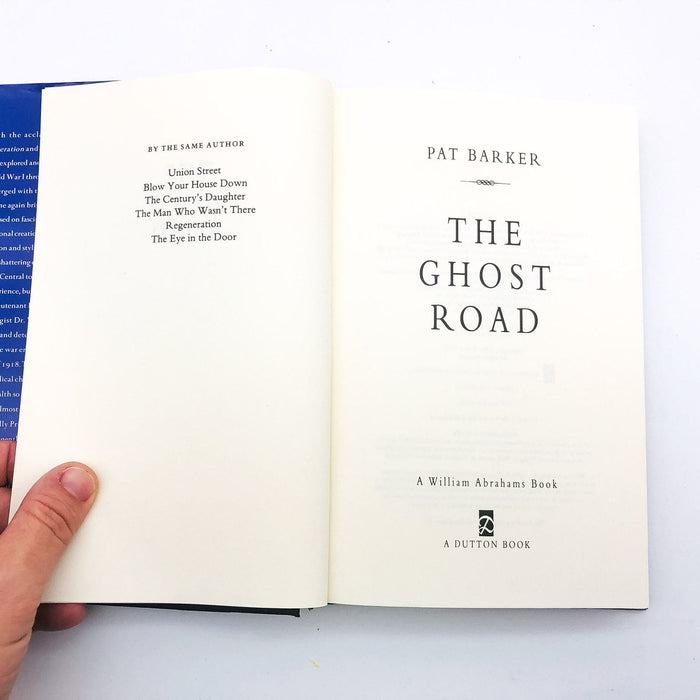 The Ghost Road Hardcover Pat Barker 1995 World War 1 Soldier Doctor 1st Edition 8