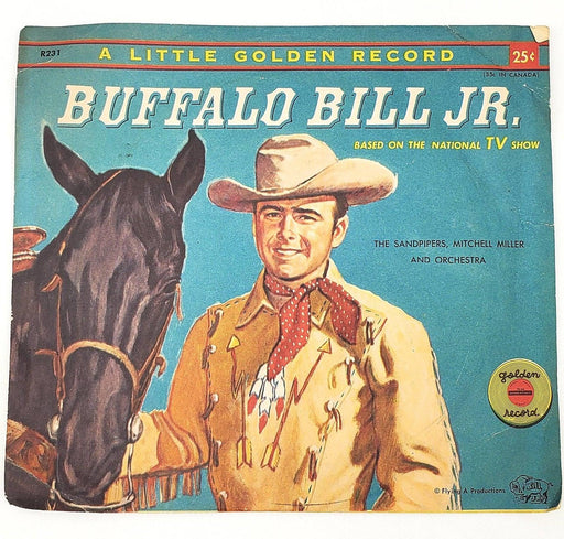 The Sandpipers Buffalo Bill, Jr. 78 RPM Single Record Golden Records R231 1