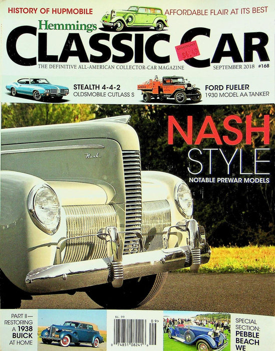 Hemmings Classic Car Magazine September 2018 Vol 14 # 12 Nash Style