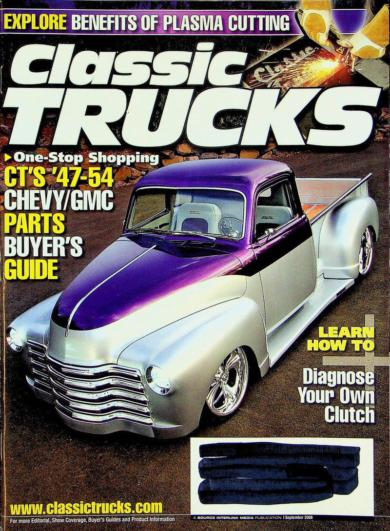 Classic Trucks Magazine September 2008 Vol 17 No 9 Diagnose Clutch Chevy Buyer
