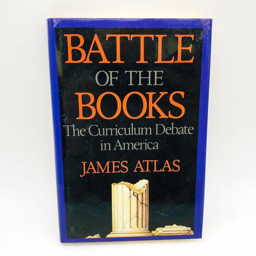 Battle Of The Books James Atlas Hardcover 1992 Curriculum Debate Education 1