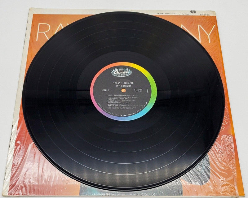 Ray Anthony Today's Trumpet 33 RPM LP Record Capitol Records 1967 ST 2750 6