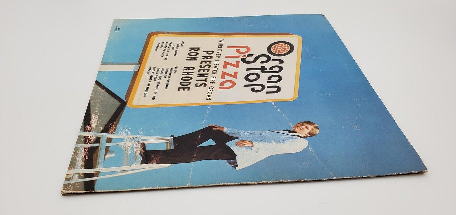 Ron Rhode Organ Stop Pizza Presents Ron Rhode 33 RPM LP Record 1977 OSP 102 4