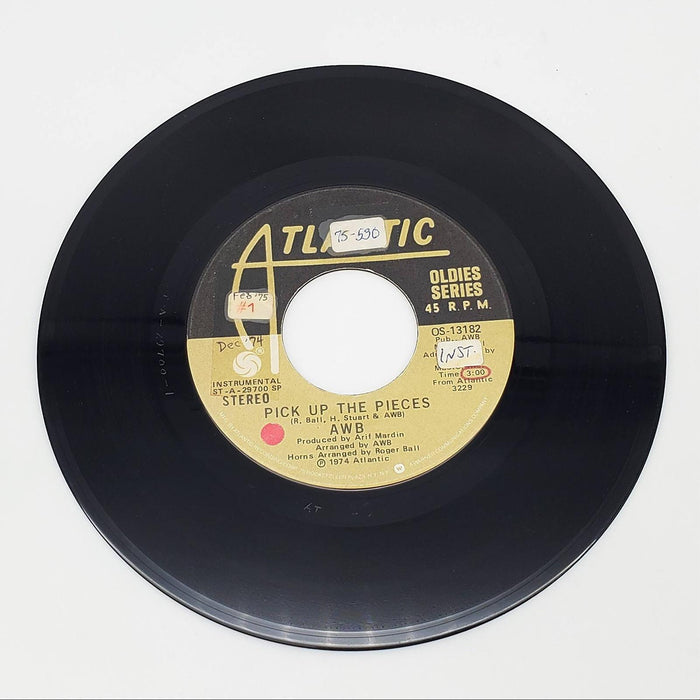 Average White Band Pick Up The Pieces Single Record Atlantic Records OS-13182 1