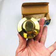 Yale Communicating Passage Door Knob 5328 Brandywine US03 Bright Brass No Strike 7