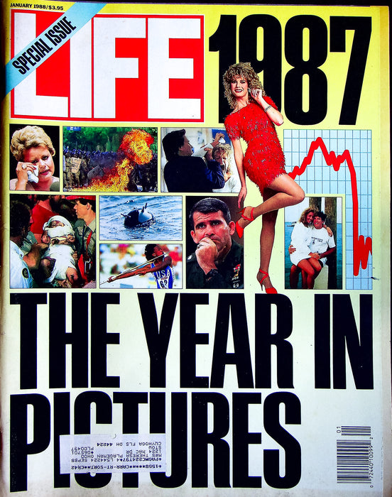 Life Magazine Jan 1988 Year In Pictures Oliver North Reagan Secret War Nicaragua