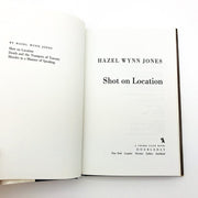 Shot On Location Hardcover Hazel Wynn Jones 1990 Italian Movie Director Murder 7