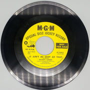 Hoagy Lands It Ain't As Easy As That Record 45 RPM Single K13062 MGM 1962 Promo 1