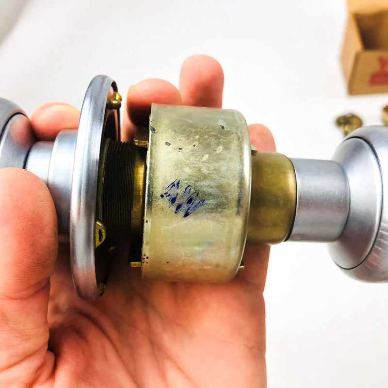 Yale Classroom Utility Lockset BR 5308 380AN 26D Satin Chrome New Old Stock NOS 6