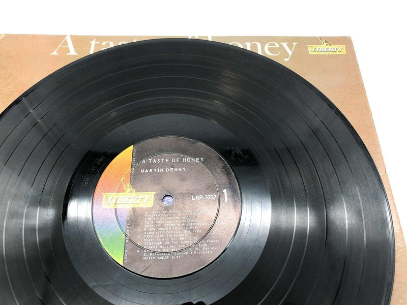 Martin Denny A Taste of Honey Record 33 RPM LP LRP-3237 Liberty Records 1962 7