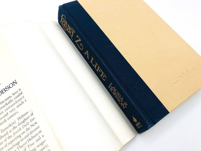 Laura Z A Life Hardcover Laura Z Hobson 1983 Jewish Author Promotion Writer Cpy3 7