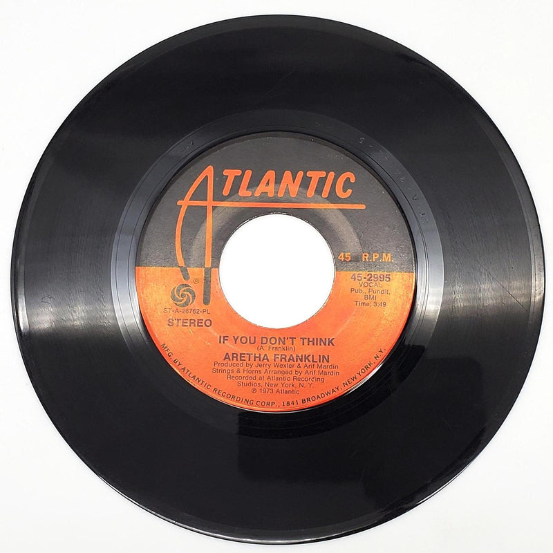 Aretha Franklin Until You Come Back To Me 45 Single Record Atlantic Records 1973 2