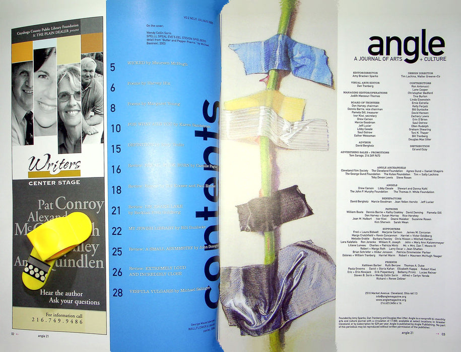 Angle Magazine Jul-Aug 2005 Essays By Ted Kooser Paul Zimmer Break Blow Burn