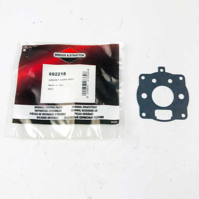 Briggs and Stratton 692215 Carburetor Body Gasket OEM New NOS Replaces 270268