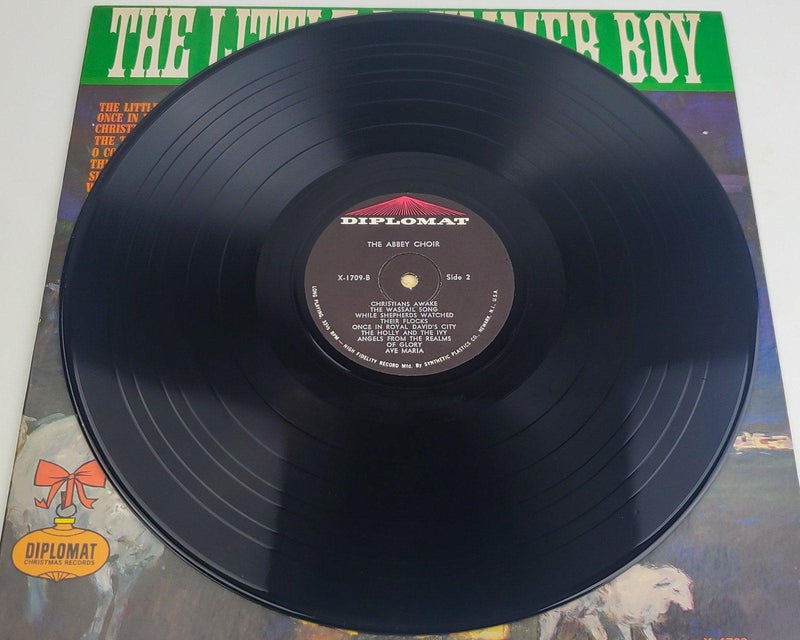 The Abbey Choir The Little Drummer Boy 33 RPM LP Record Diplomat Records 1966 5