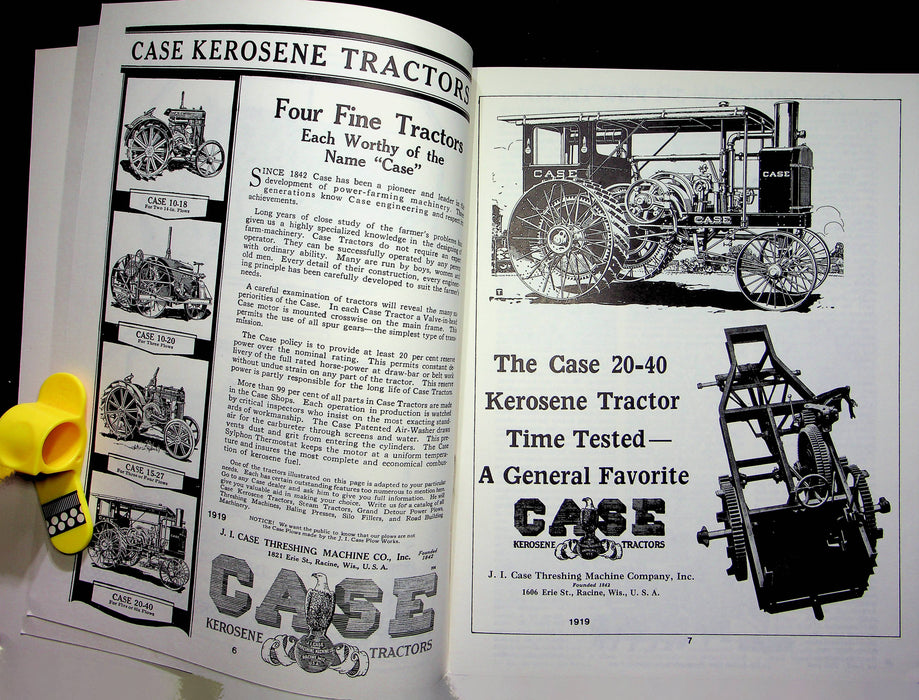 J I Case Threshing Machine Data Book No 3 Tractors Machinery 1918-1959 Alan King