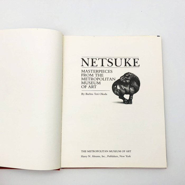 Netsuke Hardcover Barbra Teri Okada 1982 Japanse Art Techniques Culture 8