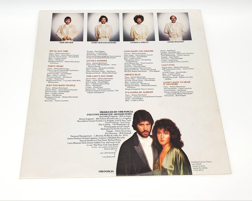 Melissa Manchester Melissa LP Record Arista 1975 AL 4031 w/ Lyric Sleeve 7