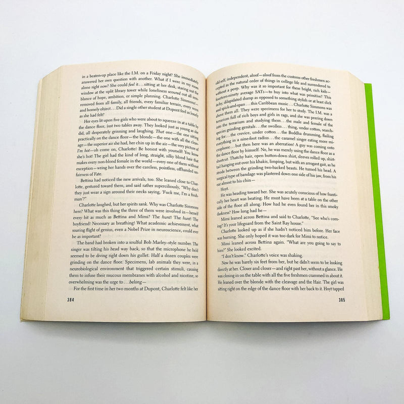 I Am Charlotte Simmons Hardcover Tom Wolfe 2005 College Women Social Classes 8