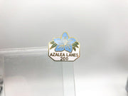 Bowling Pin Award Lapel Pin Youth Bowler 200 Game Azalea Lanes Brookings Oregon 3