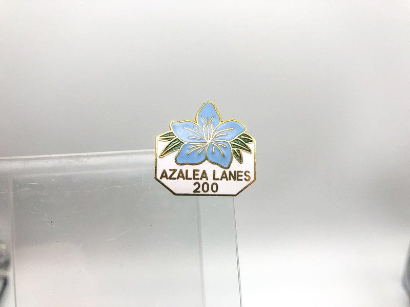 Bowling Pin Award Lapel Pin Youth Bowler 200 Game Azalea Lanes Brookings Oregon 3