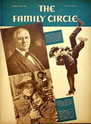The Family Circle Magazine March 13 1936 Nelson Eddy & Jeanette MacDonald 1