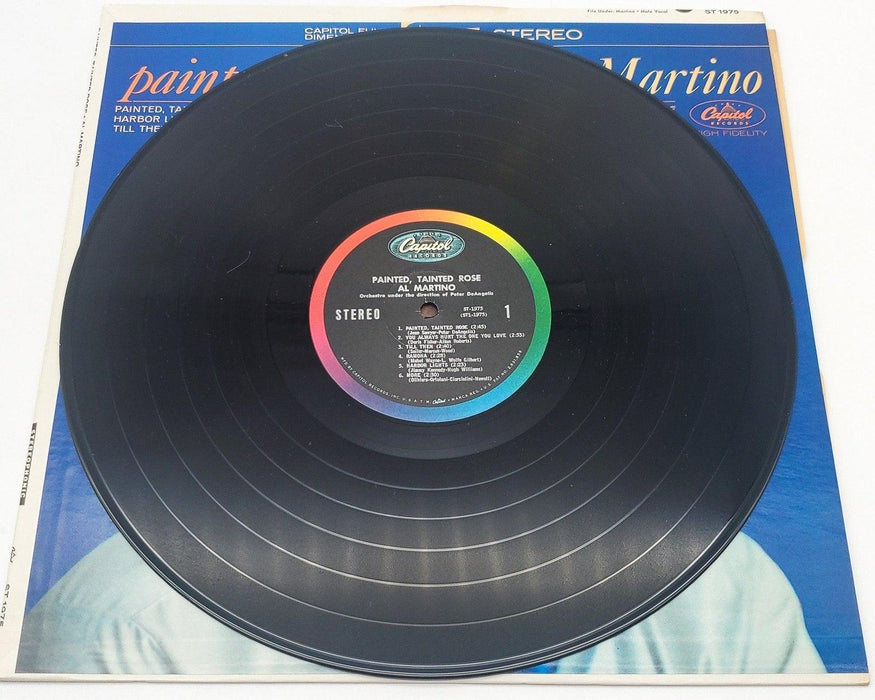 Al Martino Painted Tainted Rose 33 RPM LP Record Capitol 1963 ST 1975 Copy 1 6