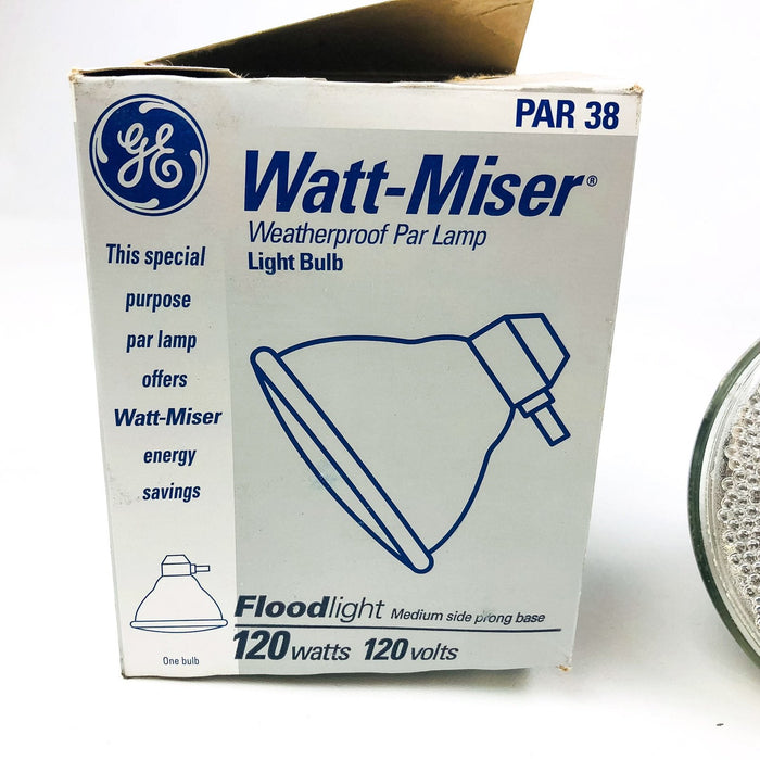 GE Lighting Flood Light 80313 Light Bulb 120 Watts Volts Medium Side Prong PAR38 4