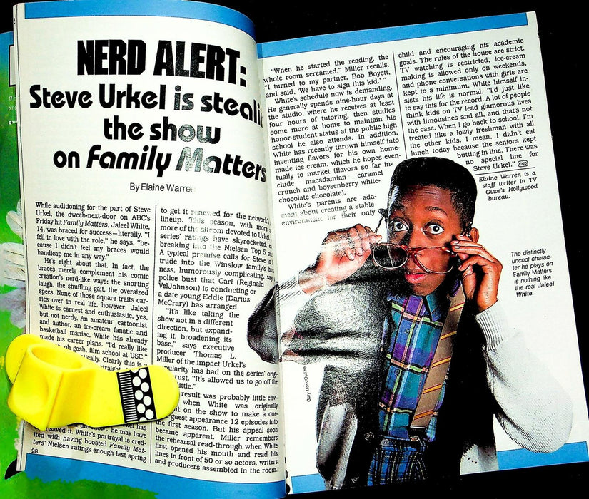 TV Guide Magazine January 19 1991 Jaleel White Steve Urkel Family Matters