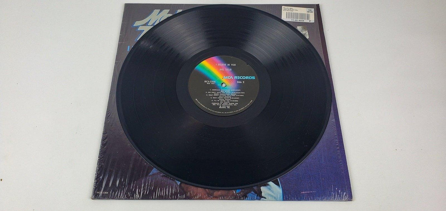 Mel Tillis I Believe In You Record 33 RPM LP MCA-2364 MCA Records 1978 4