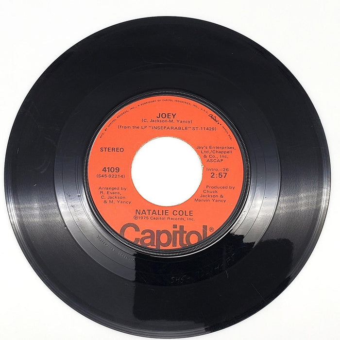 Natalie Cole This Will Be 45 RPM Single Record Capitol Records 1975 4109 Copy 2 2