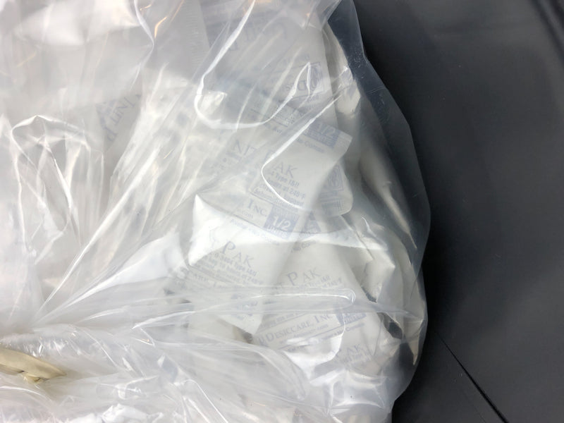 Silica Gel Packets 550ct Desiccant Tyvek Pack Moisture Absorber Drying Non Toxic