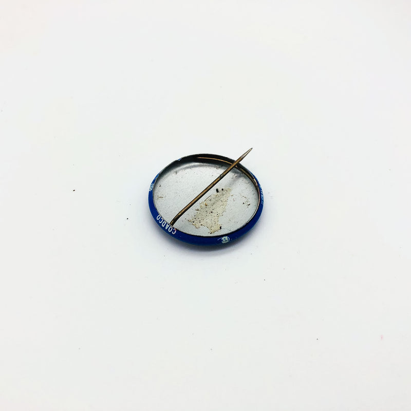 Richard Nixon Now Button Pin 1" Presidential Campaign Politics COADCO Vintage 13