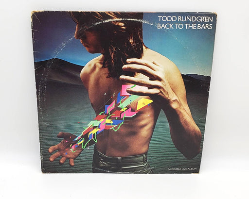 Todd Rundgren Back To The Bars 33 RPM Double LP Record Bearsville 1978 2BRX 6986 1