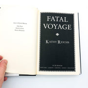 Fatal Voyage Hardcover Kathy Reichs 2001 Forensic Anthropologist Murder Mystery 7