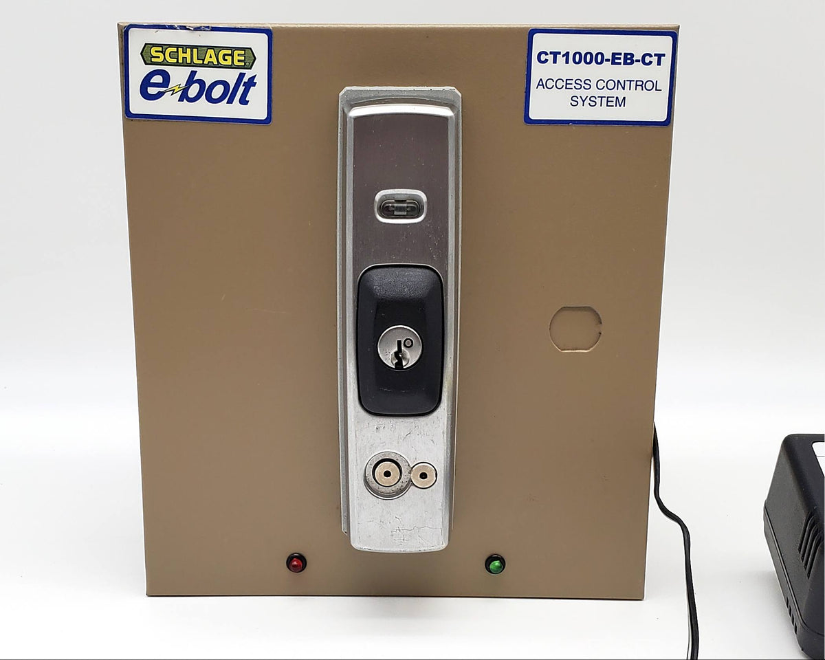 Schlage CT1000 Access Control System Panel w/ Plug 8x7.5in POWERS ON ...