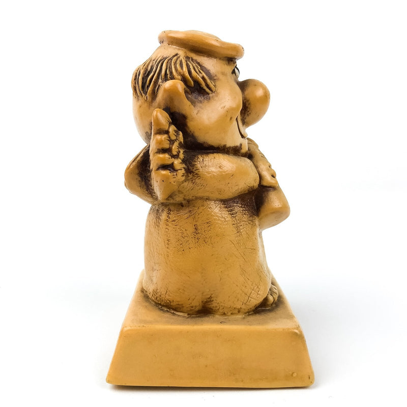 Russ Berrie Co. Figurine Old Man Angel Wings Happy Birthday 718 Heavenly Person 4