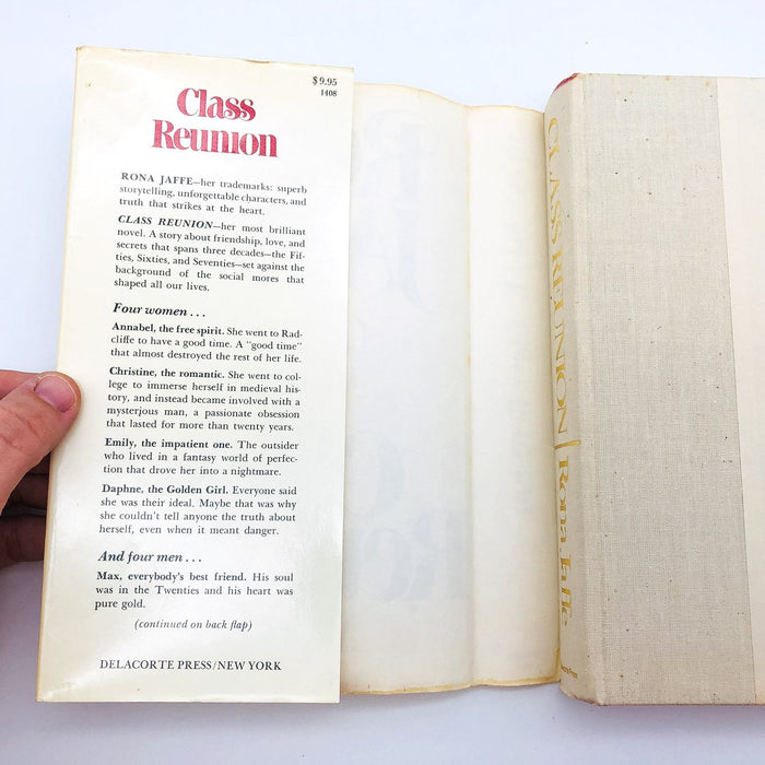 Class Reunion Hardcover Rona Jaffe 1979 Romance Women High School 5th Printing 6