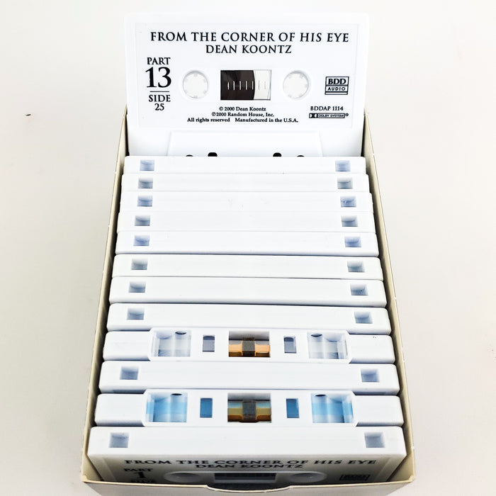 From The Corner Of His Eye by Dean Koontz Audio Book 13 Cassettes Unabridged