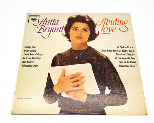 Anita Bryant Abiding Love 33 RPM LP Record Columbia 1962 CL 1767 1