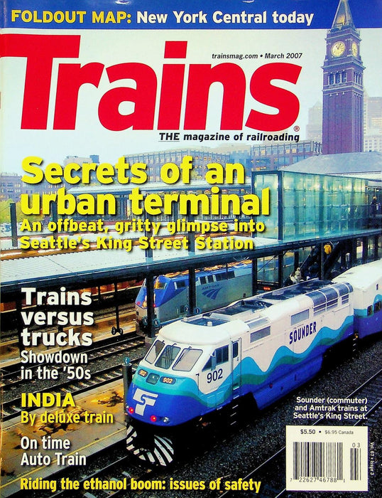 Trains Magazine March 2007 Vol 67 # 3 Urban Terminal