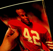 Beckett Football Magazine April 1991 # 13 Raghib Rocket Ismail Ronnie Lott CLEAN 4