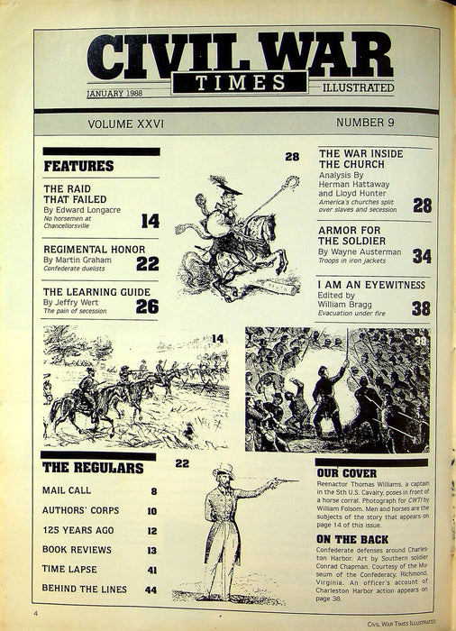 Civil War Times Magazine January 1988 Vol XXVI 9 How to Fight a Duel 2