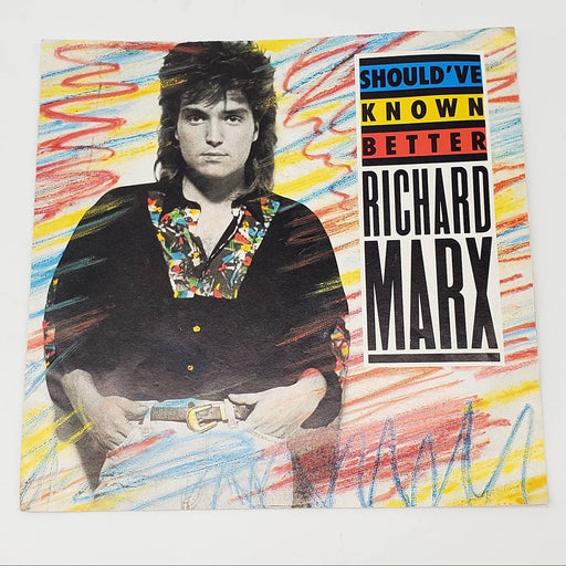 Richard Marx Should've Known Better Single Record Manhattan Records 1987 B-50083 1