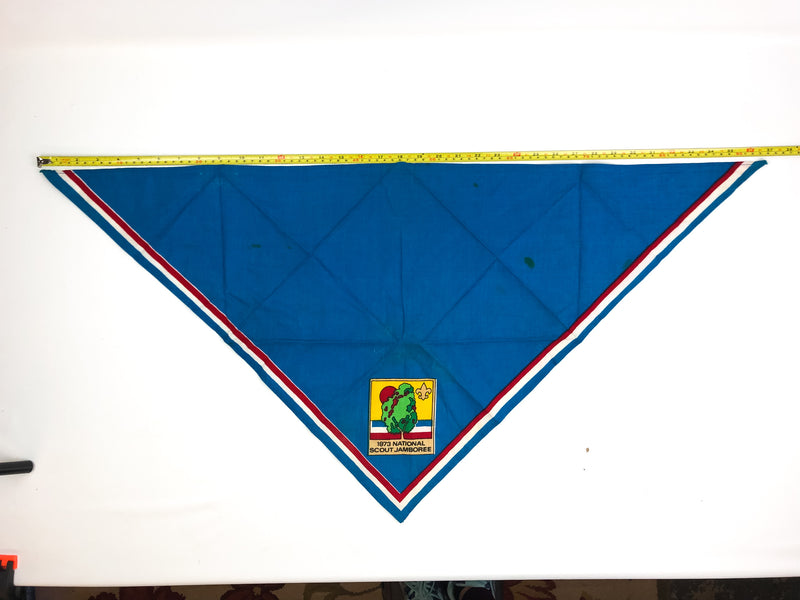 Vintage Boy Scouts of America Neckerchief 1973 National Scout Jamboree 2